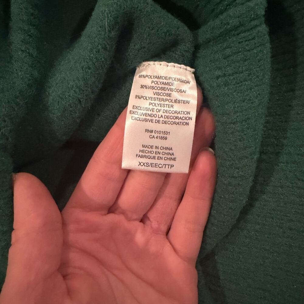 Wicked Paul Tazewell Emerald Green Cardigan Sweater XXS As Seen on Ariana Grande - Picture 6 of 8
